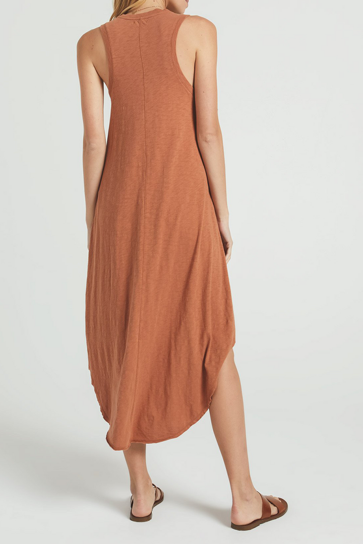 Reverie Midi Dress | Vintage Brown - West of Camden - Thumbnail Image Number 3 of 3
