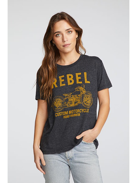Rebel Motorcycle Everybody Tee | Black - Main Image Number 1 of 1