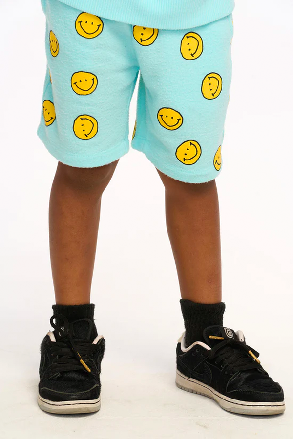 Smiley Toni Shorts | Clear Blue - Thumbnail Image Number 1 of 2
