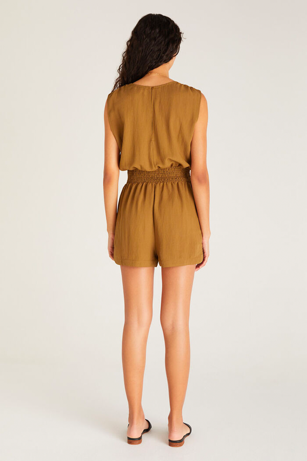 Sun Tanned Romper | Otter - Thumbnail Image Number 3 of 3
