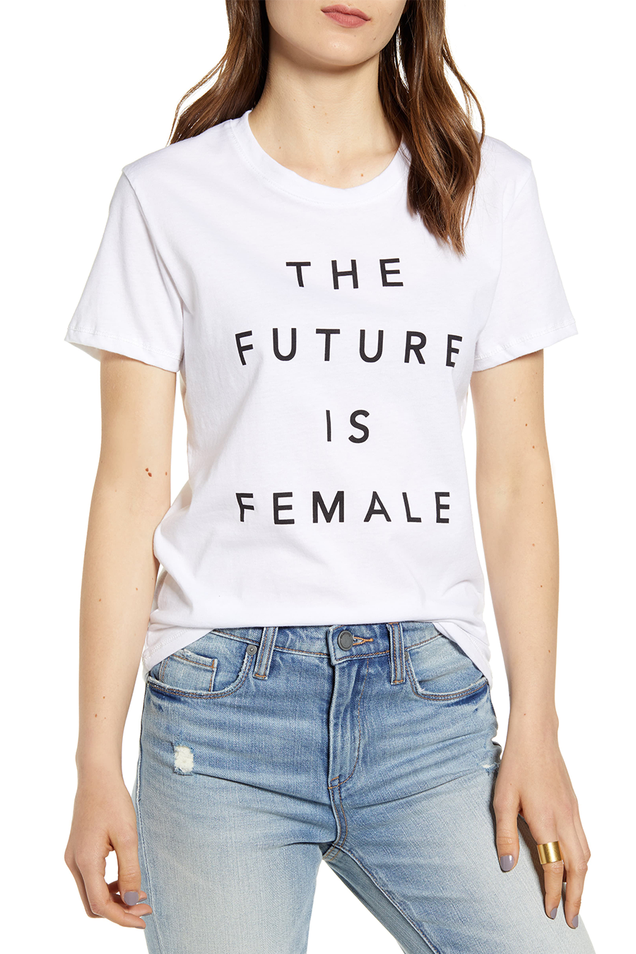 Future Female Graphic Tee | White - Main Image Number 1 of 1