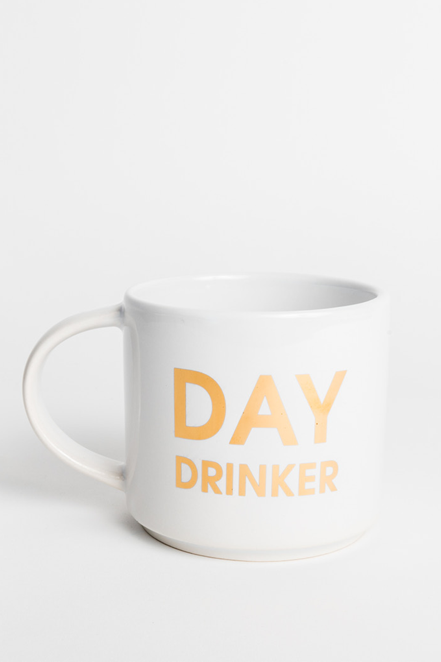 Day Drinker Mug | White Gold - Main Image Number 1 of 1