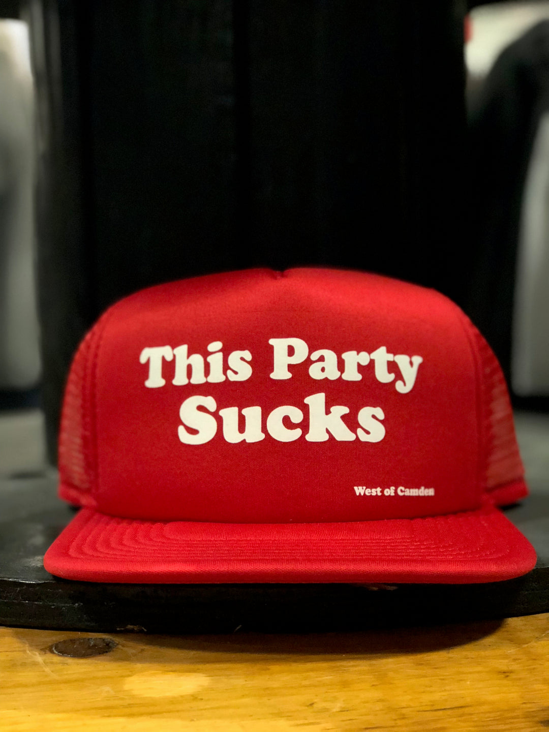 This Party Sucks Hat | Red - Main Image Number 1 of 1