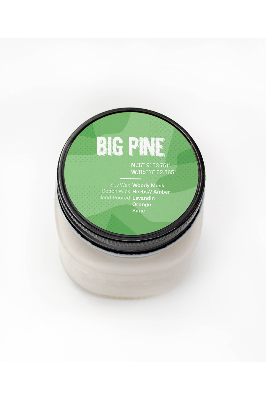 Big Pine Soy Candle - Main Image Number 1 of 1