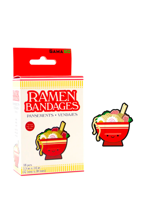 Ramen Adhesive Bandages - Main Image Number 1 of 2