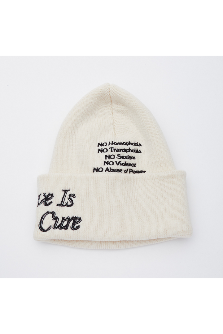 Protest Beanie | Unbleached - Thumbnail Image Number 2 of 2
