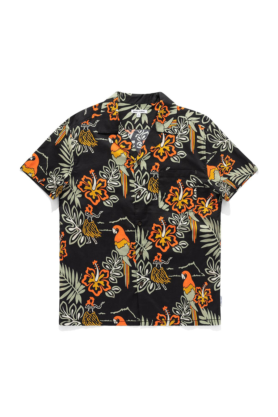 Aloha Club Shirt | Black - Main Image Number 1 of 1