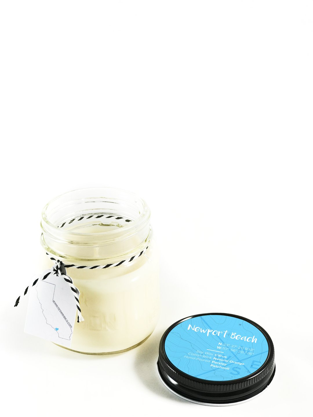 Newport Beach Soy Candle - Main Image Number 1 of 1