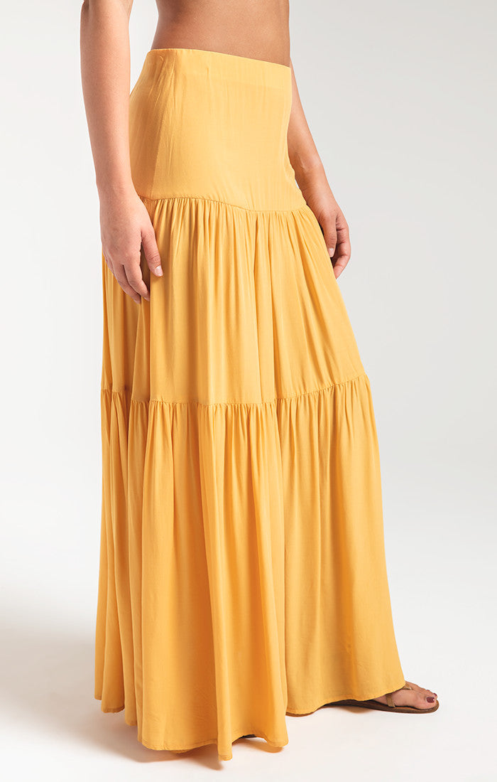 Lacucciola Skirt | Honey Gold - Main Image Number 3 of 3