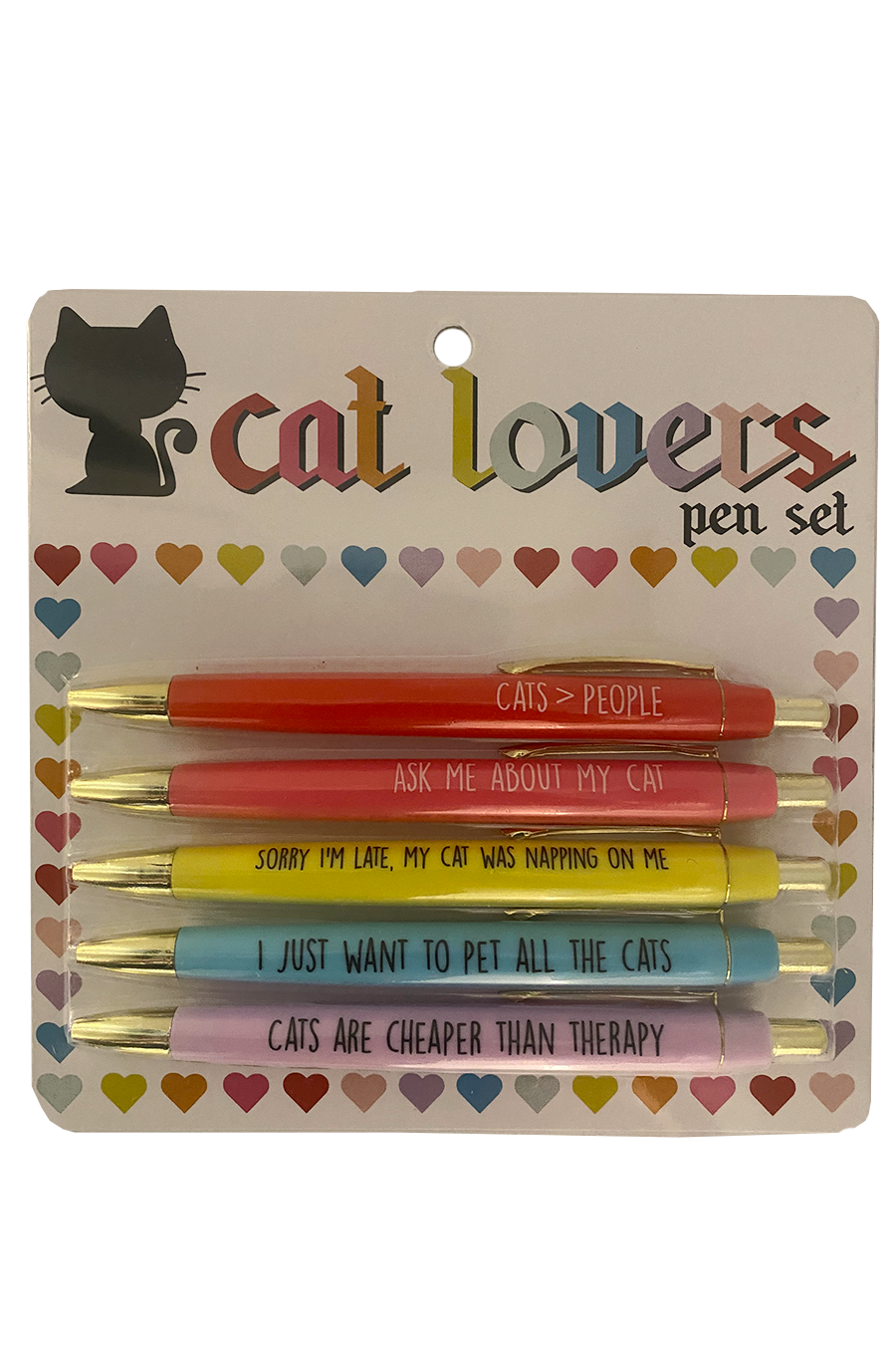 Cat Lovers Pen Set - Main Image Number 1 of 1