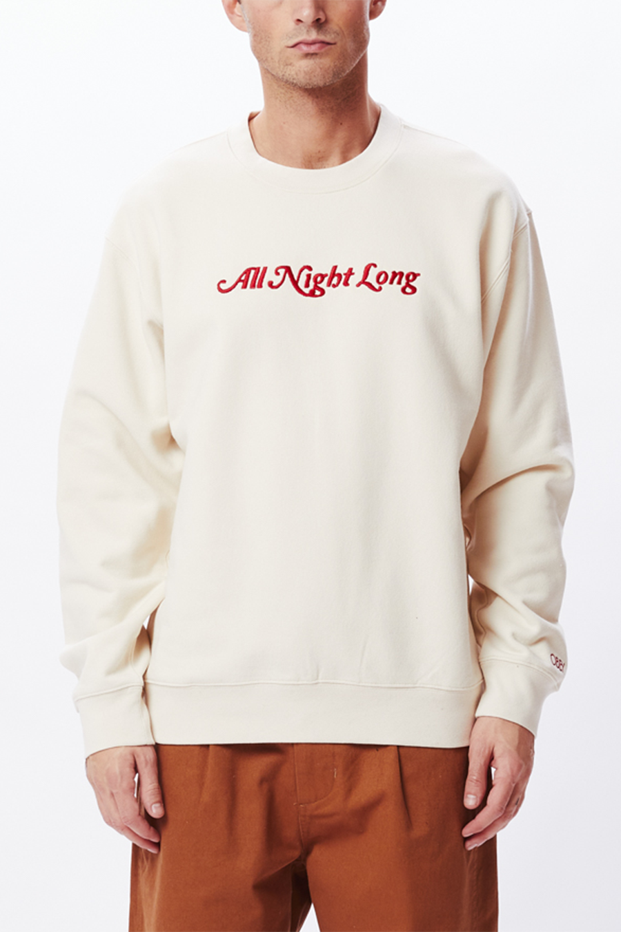 All Night Long Crew | Unbleached - Main Image Number 1 of 2