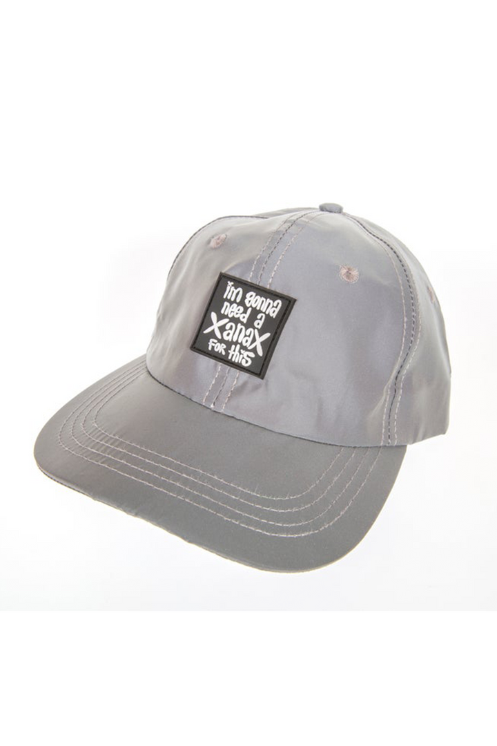 Dirt Cobain Xanax Reflective Hat | Grey - Thumbnail Image Number 1 of 2
