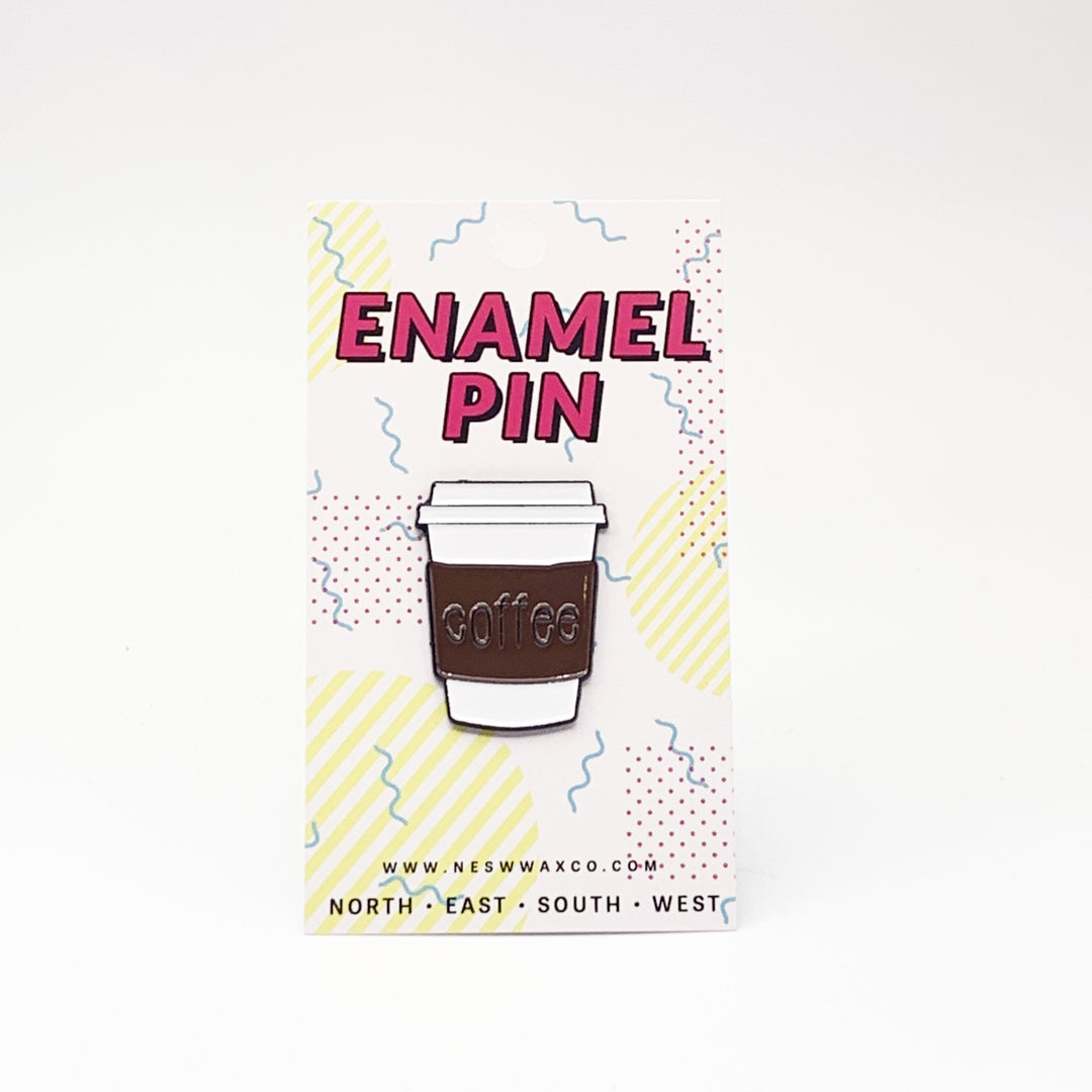 Coffee Please Enamel Pin - Main Image Number 2 of 2