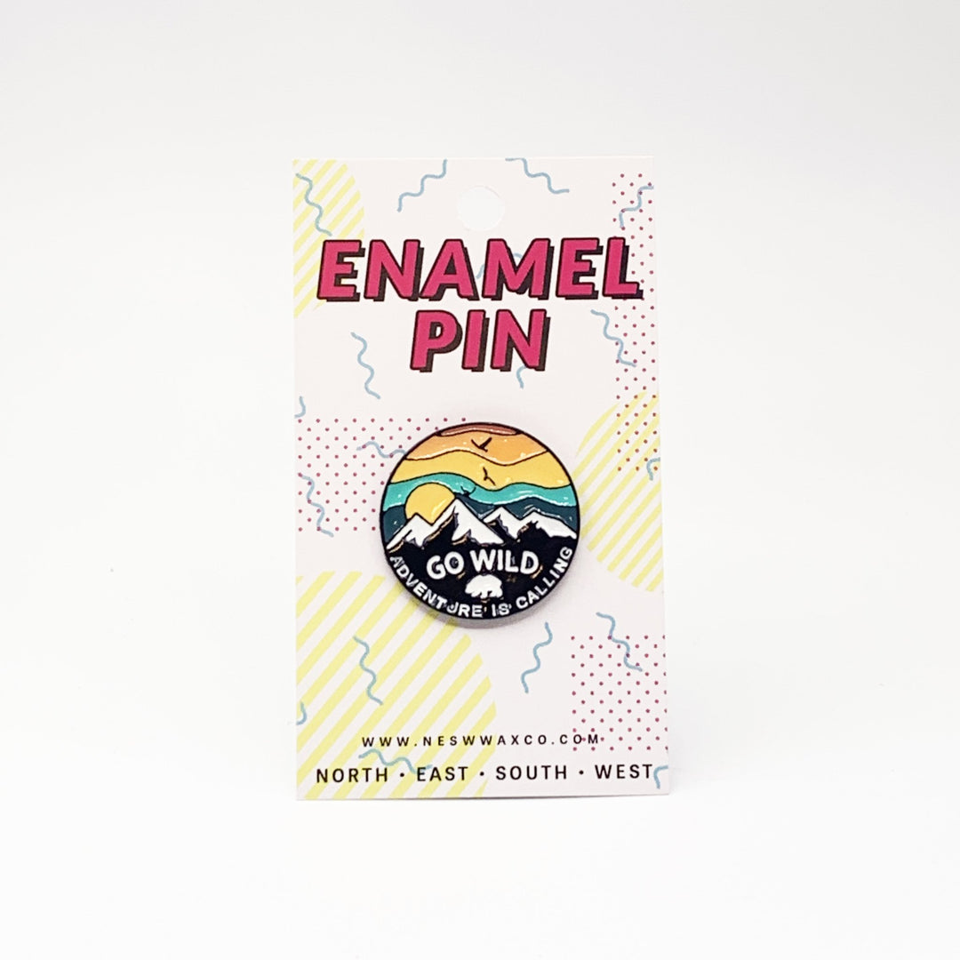 Go Wild Enamel Pin - Main Image Number 1 of 1
