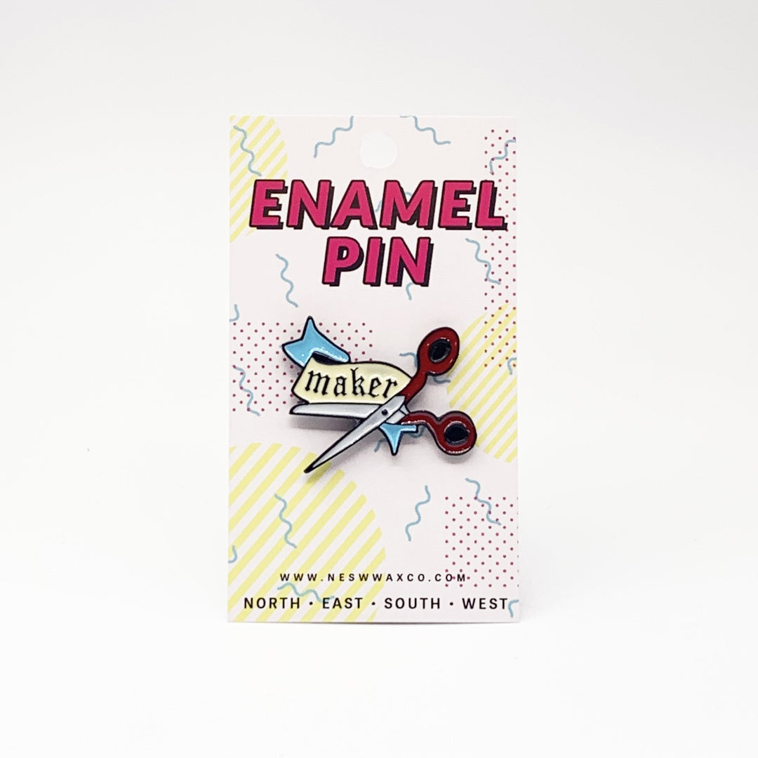 Maker Enamel Pin - Main Image Number 1 of 1