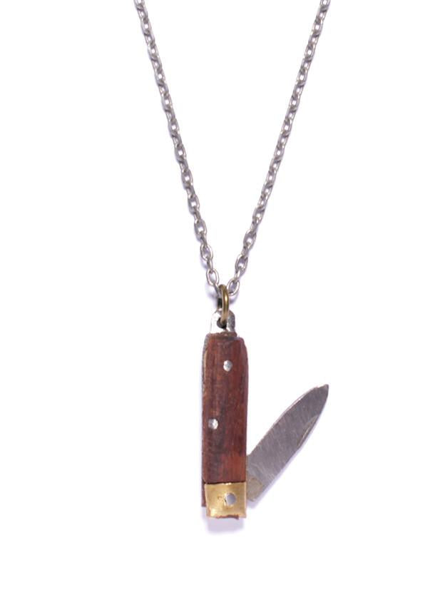 Wood Knife Necklace - Thumbnail Image Number 1 of 2
