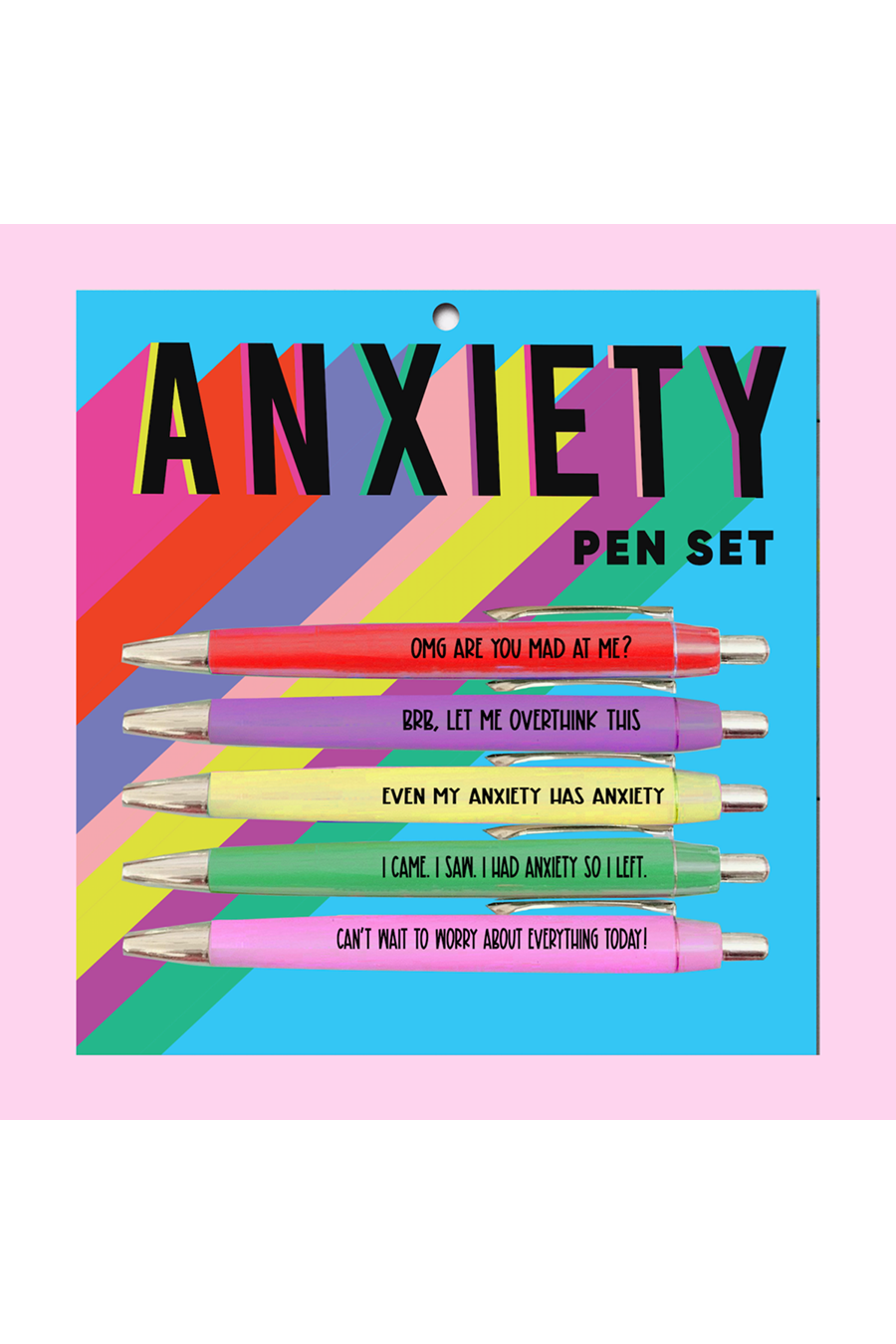 Anxiety Pen Set - Main Image Number 1 of 1