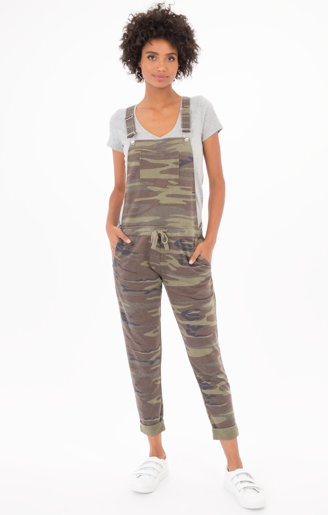 The Overalls | Camo Green - West of Camden - Main Image Number 1 of 3