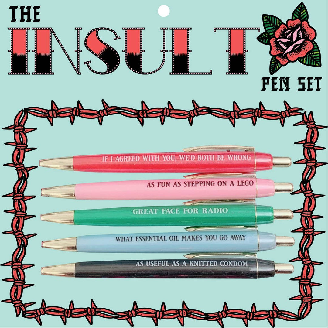 Insult Pen Set - Main Image Number 1 of 1