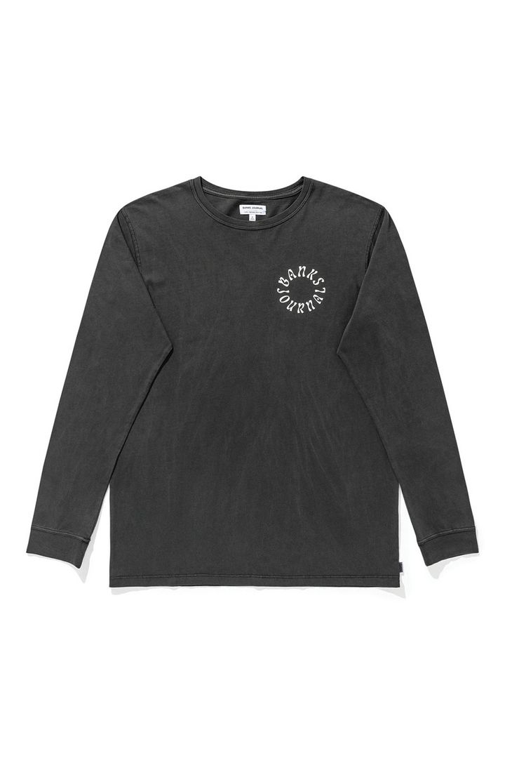 West Coast Long Sleeve | Dirty Black - Thumbnail Image Number 1 of 2
