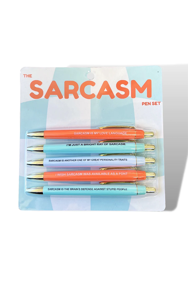 Sarcasm Pen Set - Main Image Number 1 of 1