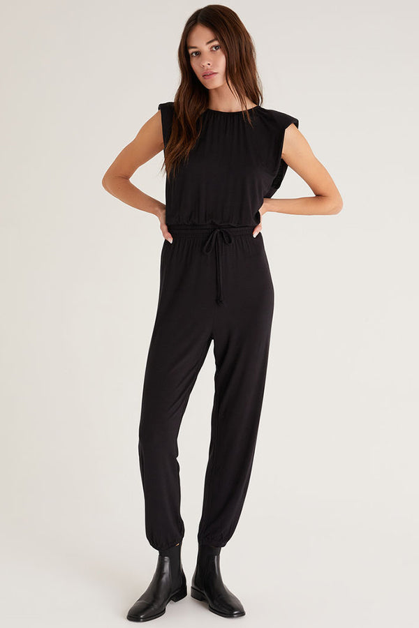 Lucianna Jumpsuit | Black - Main Image Number 1 of 3