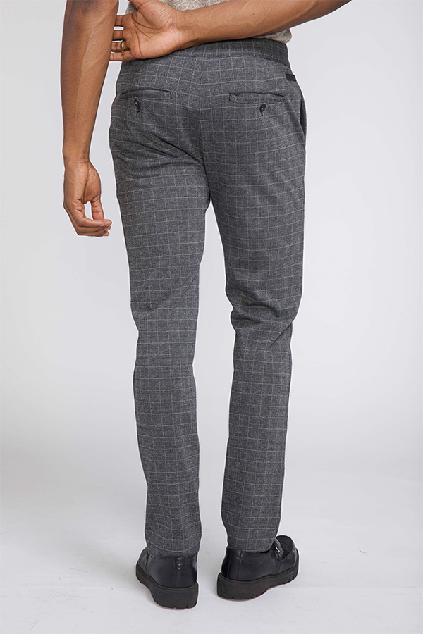 Brooklyn Glen Plaid Pants | Charcoal Gray - Main Image Number 2 of 2