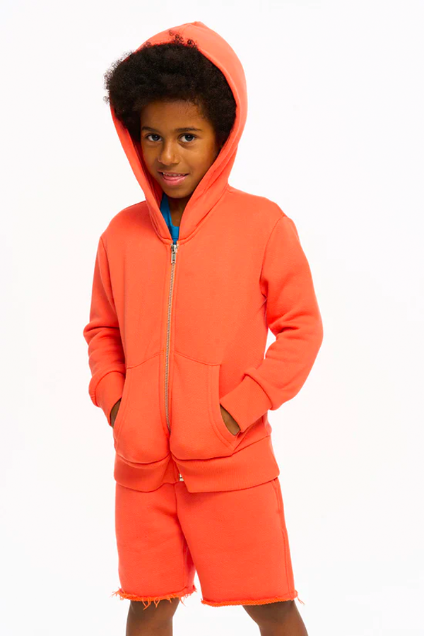 Zuma Cotton Terry Zip Up Hoodie | Tiger Lily - Main Image Number 2 of 3