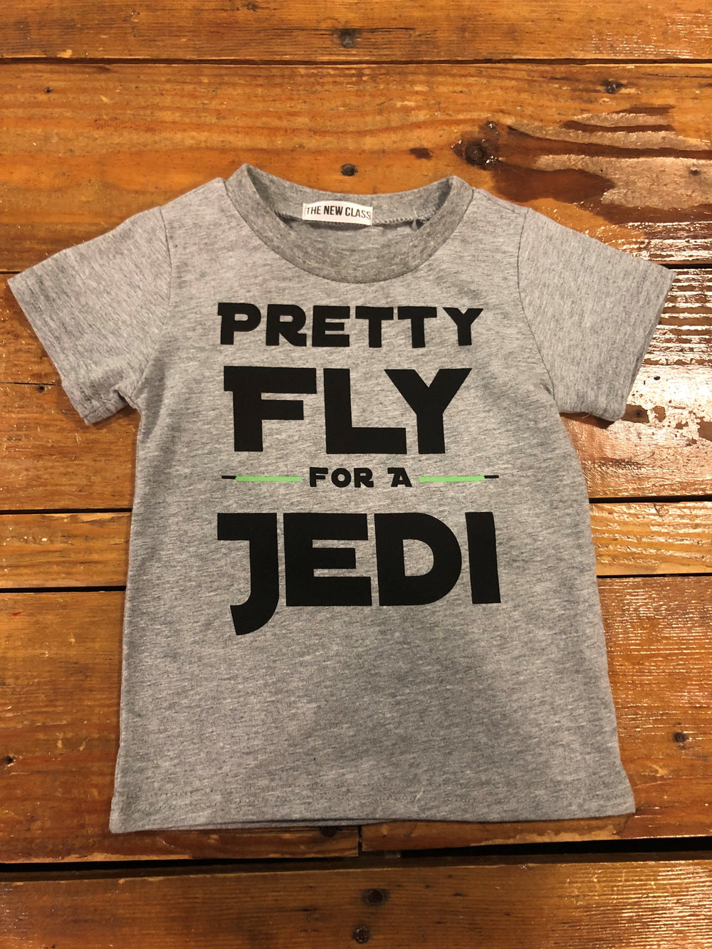 Fly For A Jedi Tee | Grey - West of Camden