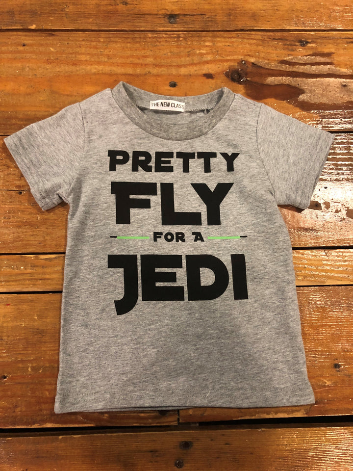 Fly For A Jedi Tee | Grey - West of Camden - Thumbnail Image Number 2 of 2

