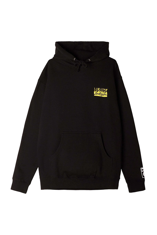 Obey X House Venice Premium Hood | Black - Main Image Number 2 of 2