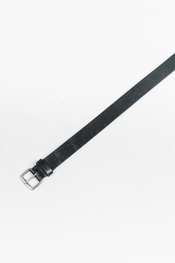 Leather Belt | Black - Thumbnail Image Number 2 of 2
