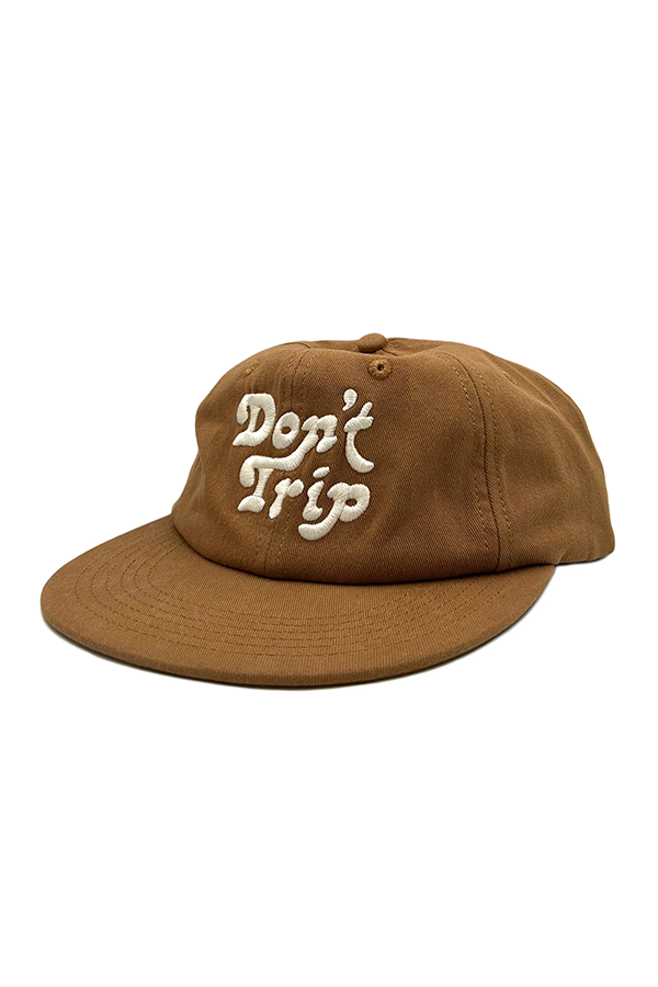 Don't Trip Unstructured Hat | Caramel - Main Image Number 1 of 1