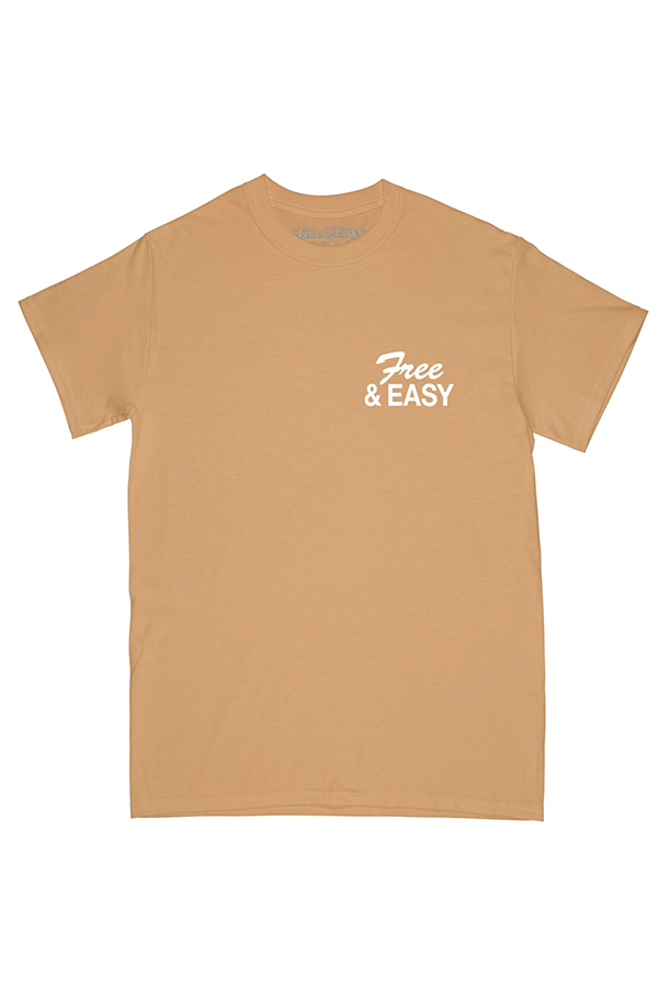 Free & Easy Classic Tee | Vintage Gold - Main Image Number 1 of 2