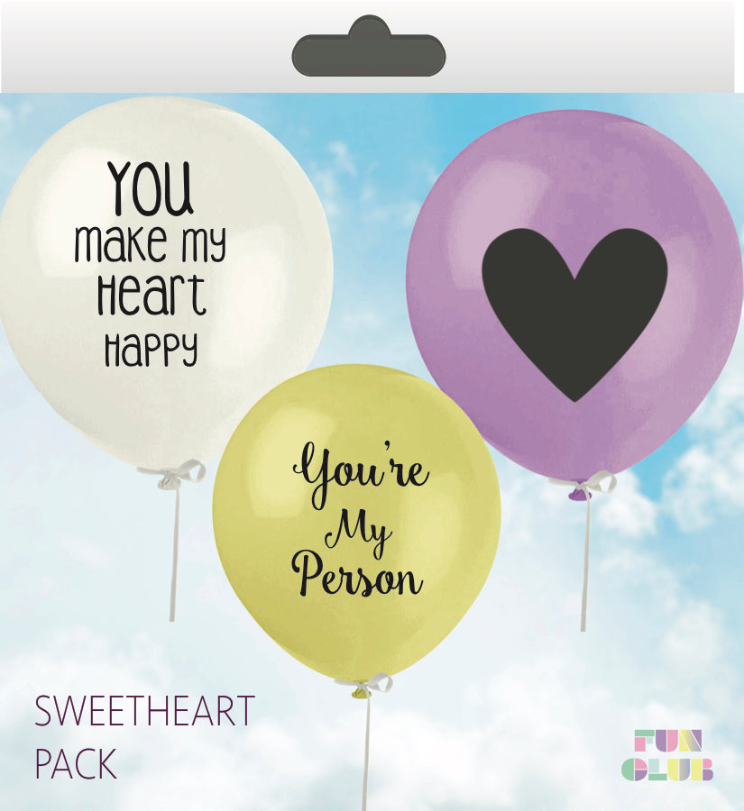 Sweetheart Balloon Pack - Main Image Number 1 of 1