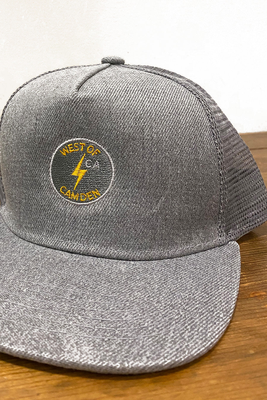 Youth Bolt Hat | Grey - Main Image Number 3 of 3