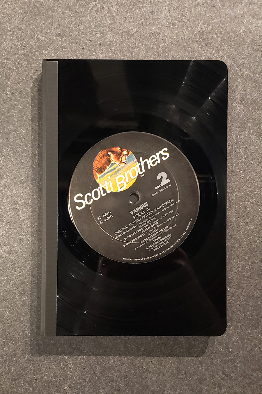 Vinyl Record Journal | Scotti Brothers - Main Image Number 1 of 1