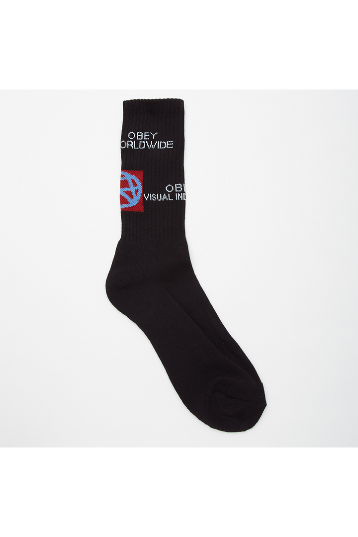 Industries Socks | Black Multi - Thumbnail Image Number 1 of 2
