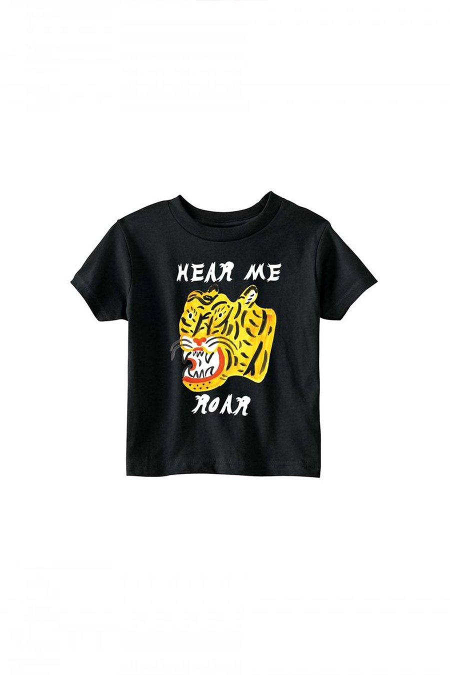 Hear Me Roar Tee | Black - Main Image Number 1 of 2