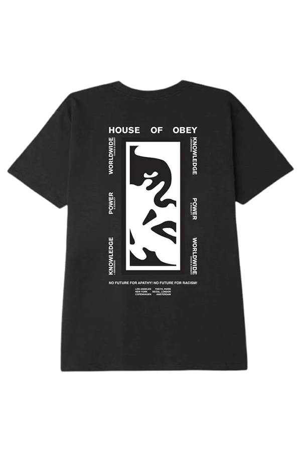 Obey Power & Equality Tee | Black