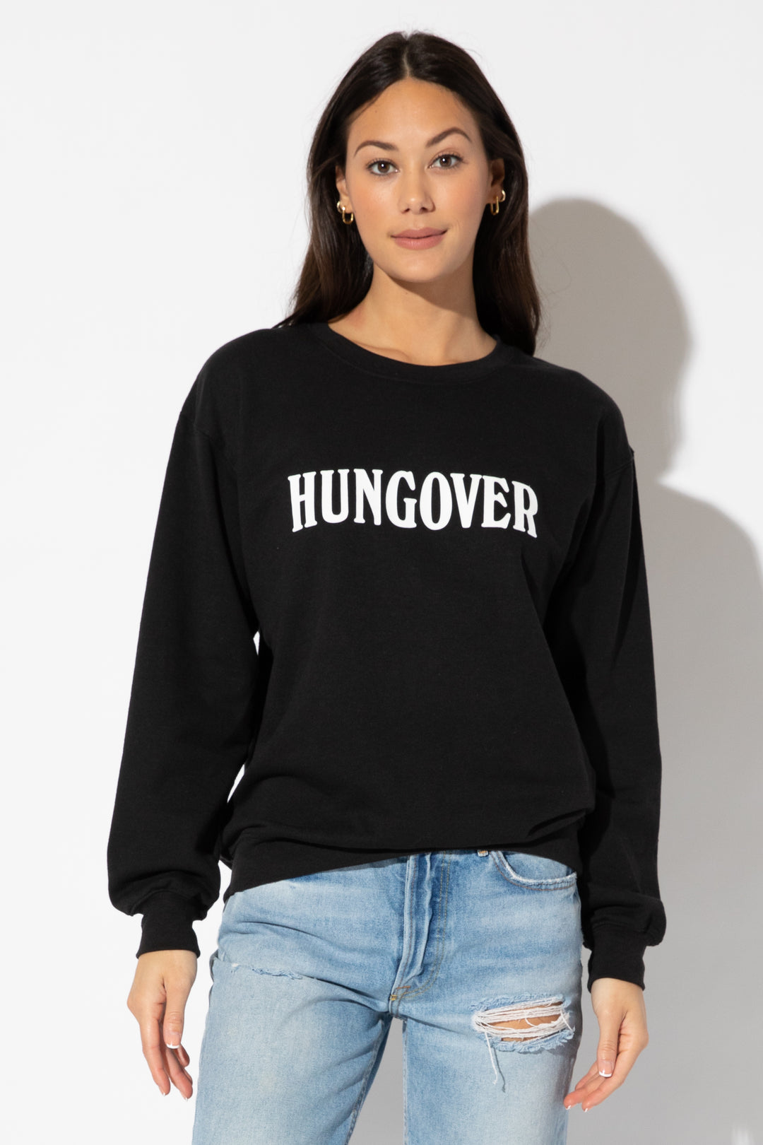Hungover Willow Sweatshirt | Black - Main Image Number 1 of 1