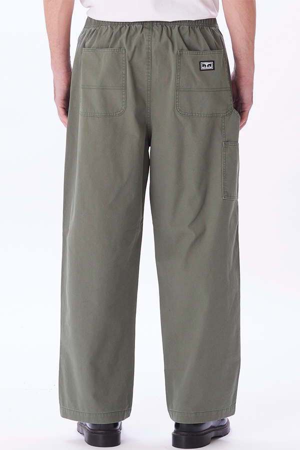 Big Easy Canvas Pant | Smokey Olive - Main Image Number 3 of 3