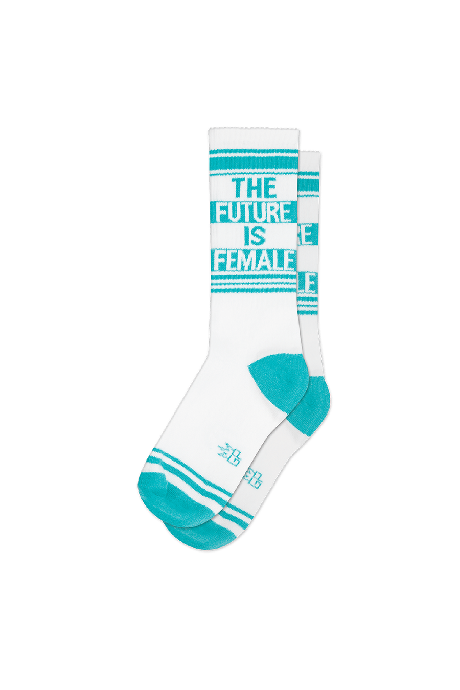 Future Is Female Ribbed Gym Sock - Main Image Number 2 of 2