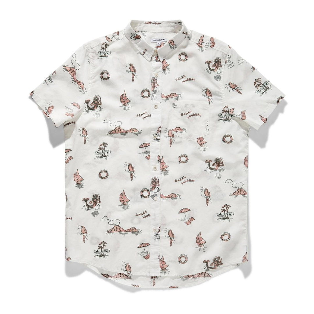 Seashore Shirt | Off White - Main Image Number 1 of 1