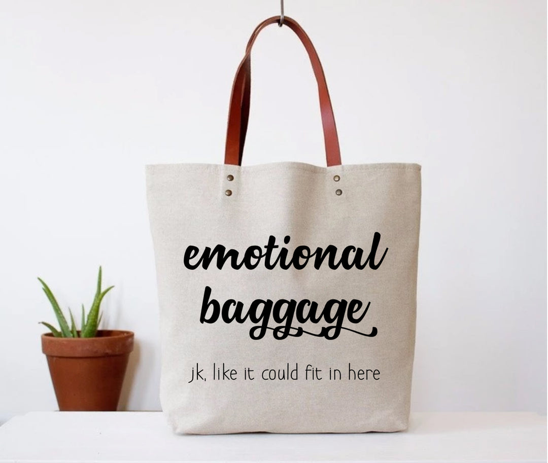 Emotional Baggage Tote - Main Image Number 1 of 1