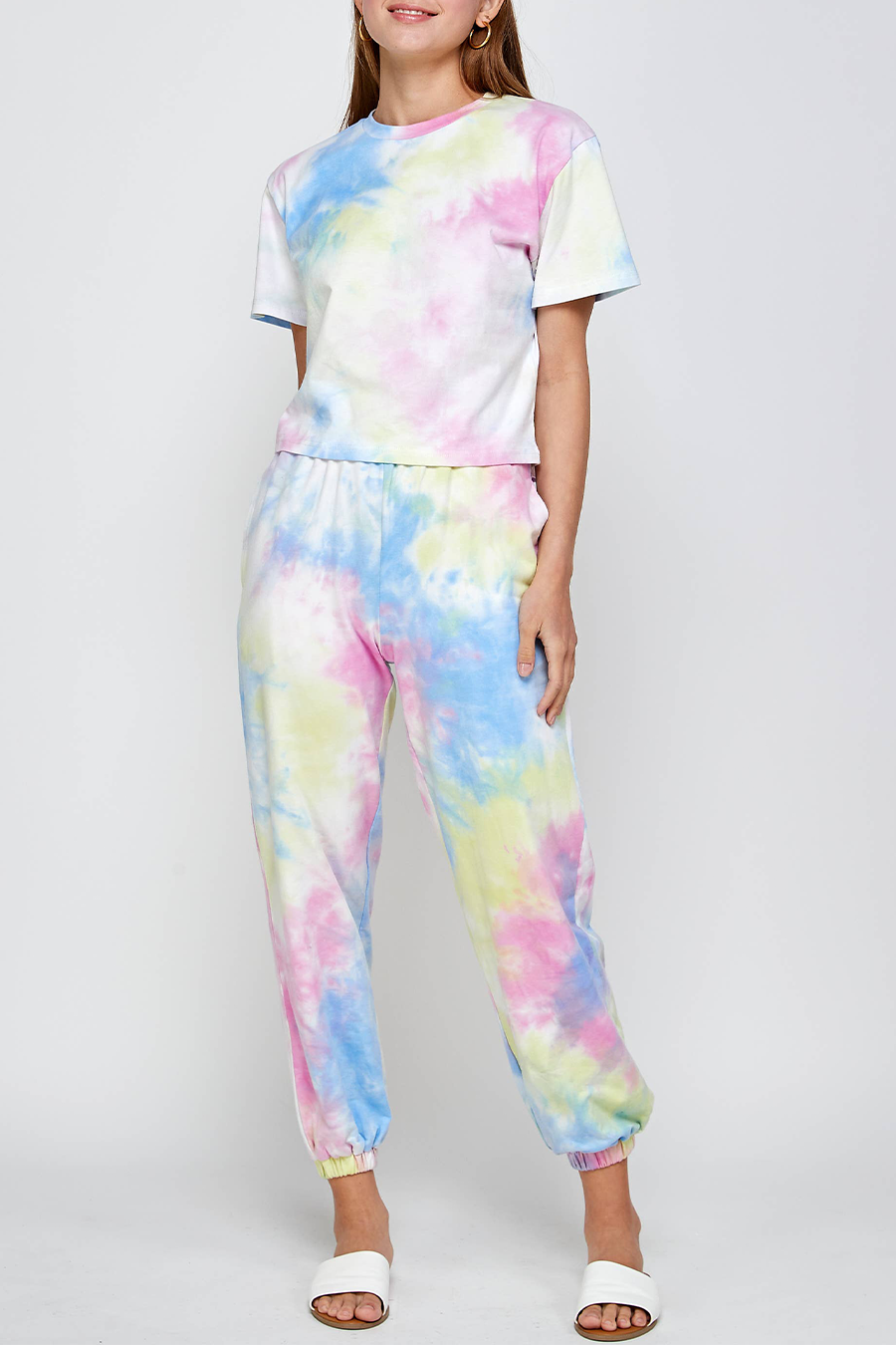Tie Dye Jogger | Multi - Main Image Number 1 of 3