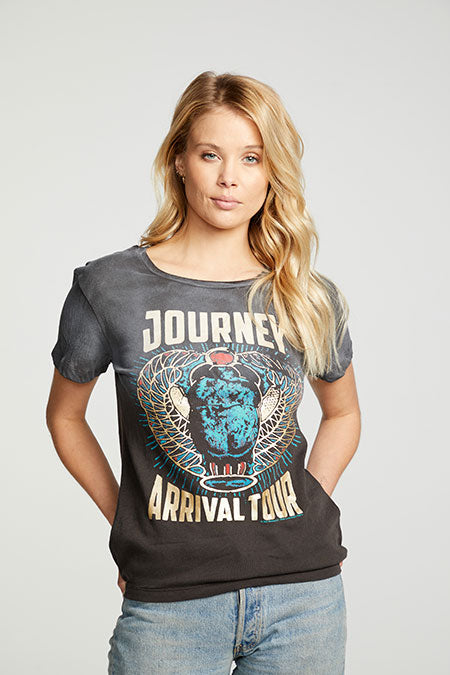 Journey Arrival Tour Tee | Faded Black - Main Image Number 1 of 1