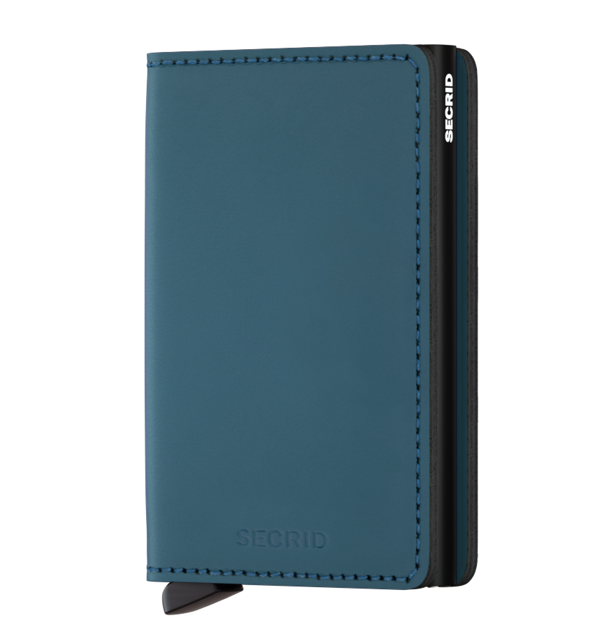 Slimwallet Matte | Petrol - Visual Media Number 1 of 2