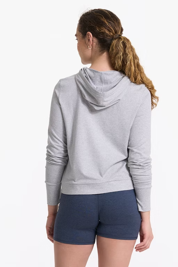 Halo Essential Hoodie | Pale Grey Heather - Thumbnail Image Number 2 of 2
