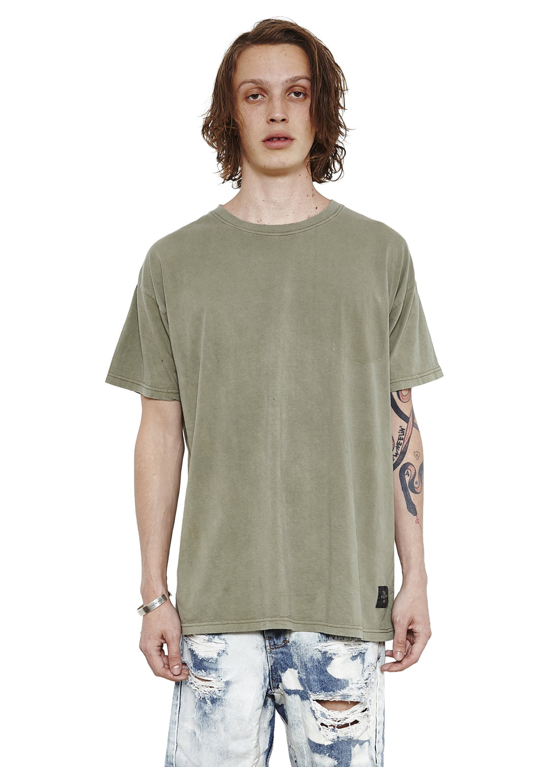 Box Vintage Tee | Green - West of Camden - Main Image Number 1 of 1